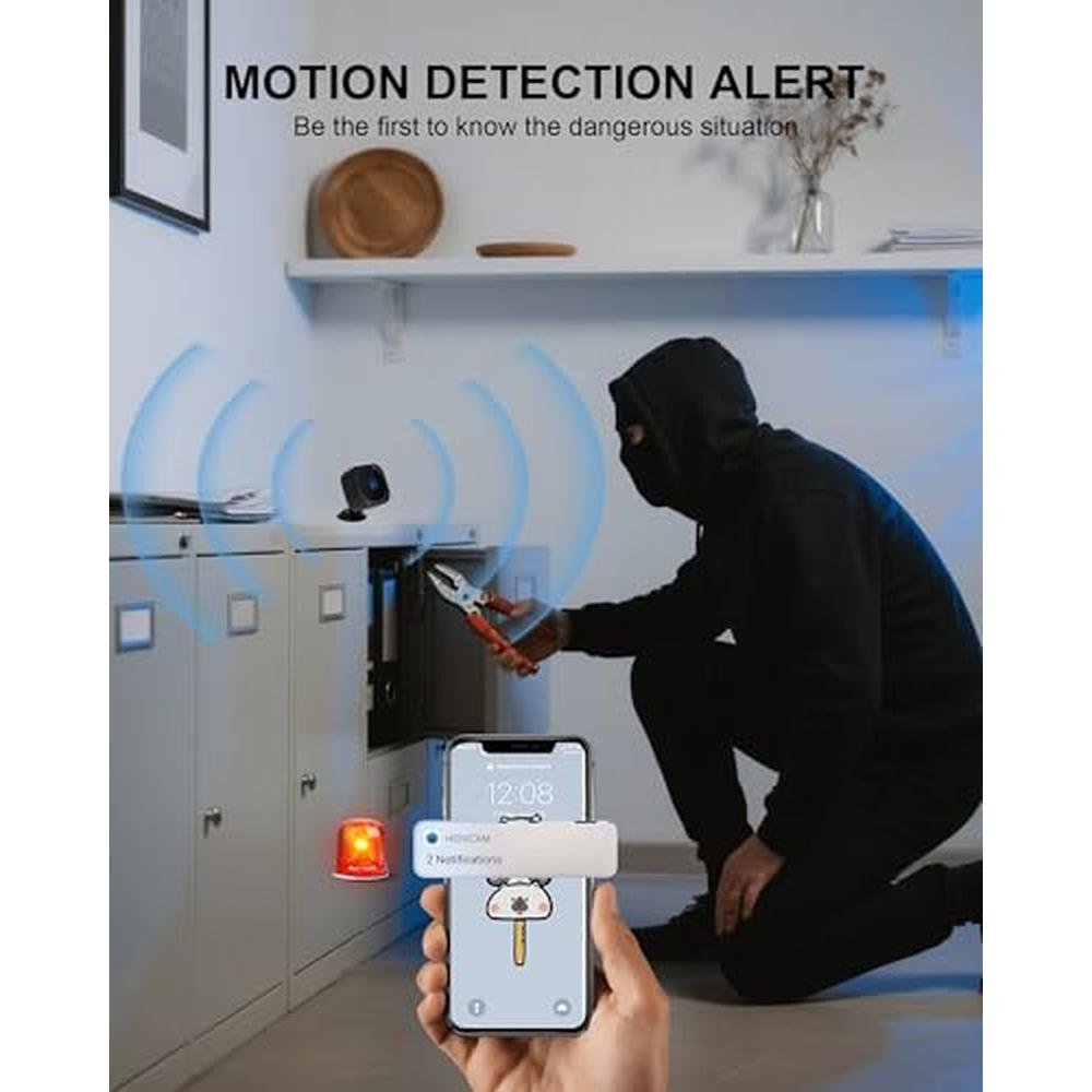 1080p Indoor WiFi Video Camera – In Use