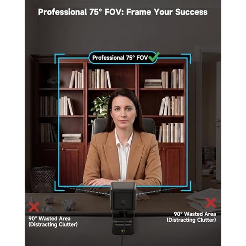 Camera AOC: AOC 4K Webcam with 1/2.55'' Sensor – Packaging