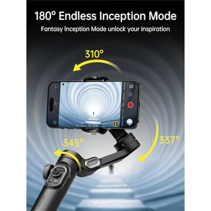 Gimbal Stabilizer: AOCHUAN Smart XE 3-Axis Foldable – In Use
