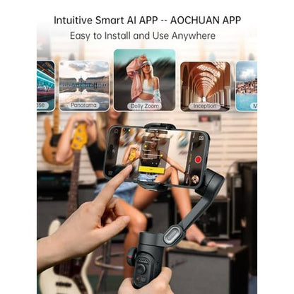Gimbal Stabilizer: AOCHUAN Smart XE 3-Axis Foldable – Packaging