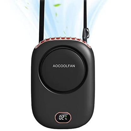 Fan AOCOOLFAN: AOCOOLFAN Portable Neck Fan Mini Small – Front View