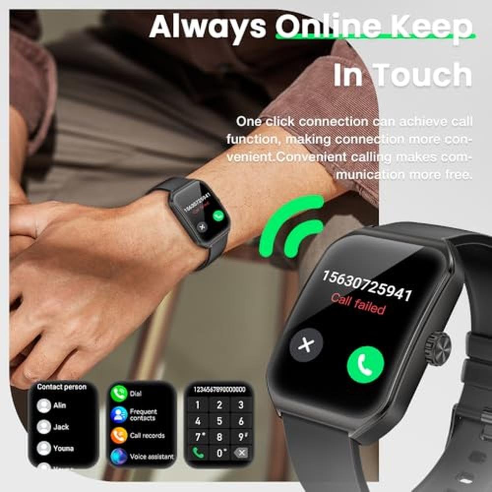 Fitness Aolon: AOLON Smart Watch 1.83 HD Display with 3D – In Use