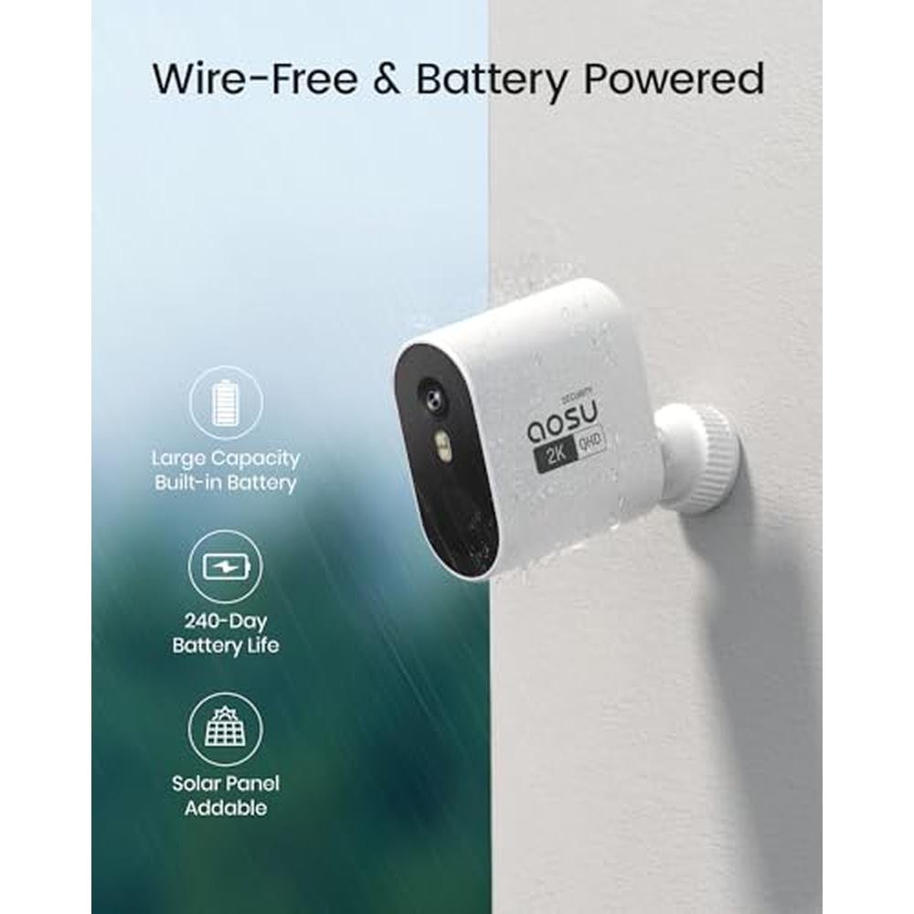 aosu Security Cameras Outdoor Wireless – Packaging