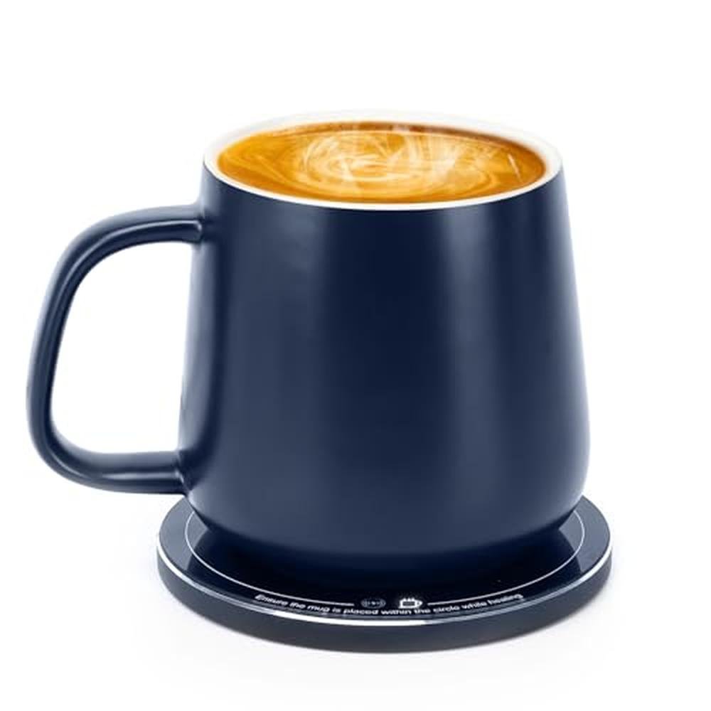 APEKX Warm Cup Coffee Mug Warmer Set – Front View