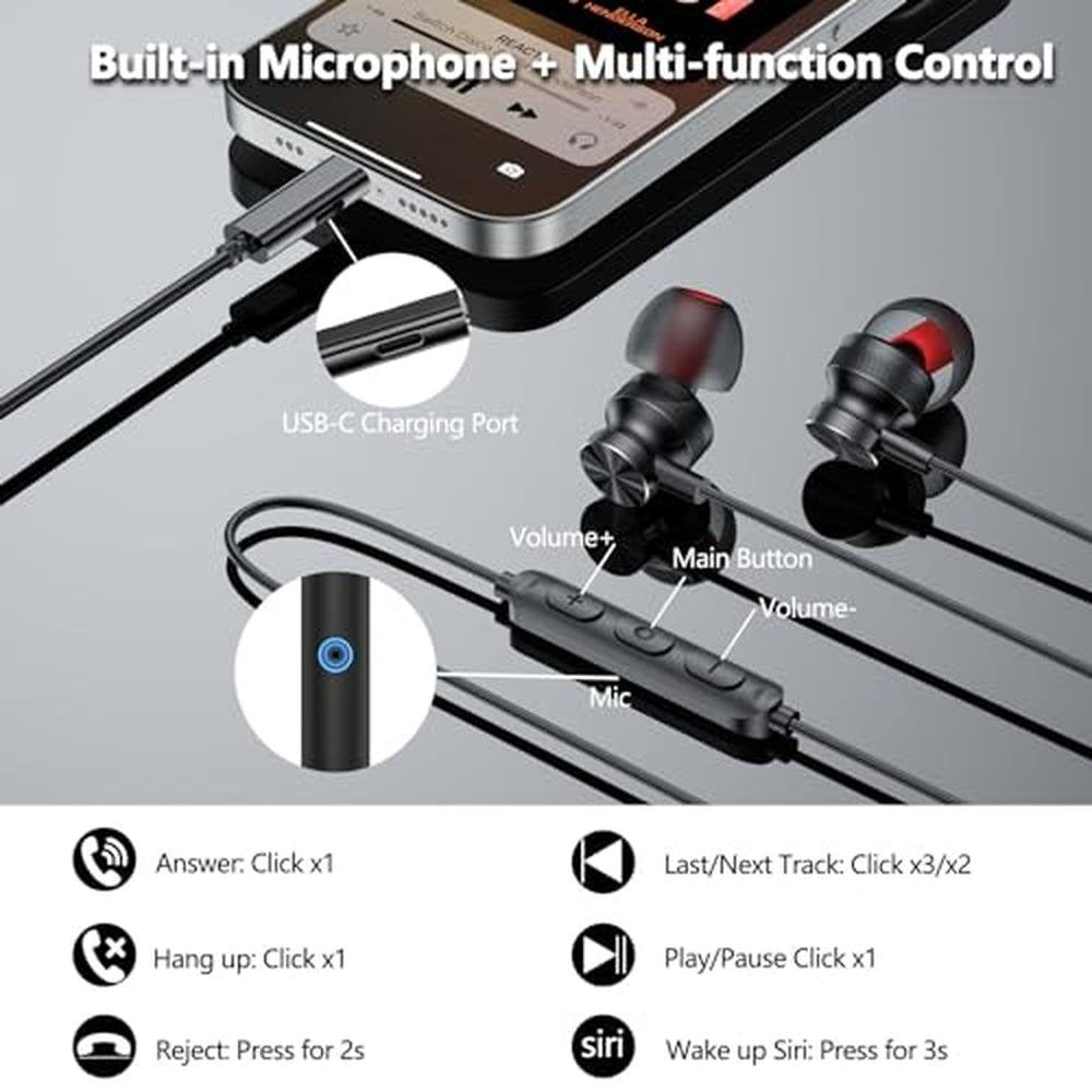 APETOO Headphones: APETOO USB C Headphones with Microphone – In Use