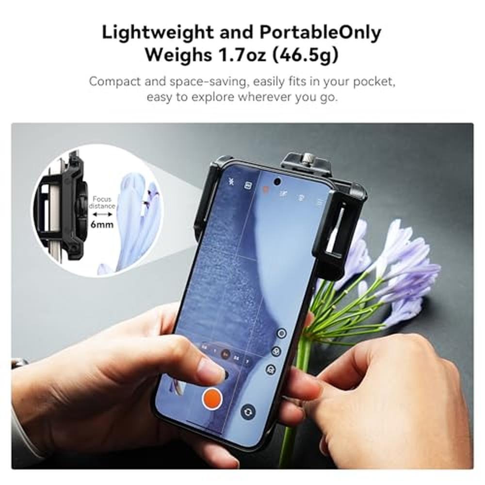 Phone Lens: APEXEL 3-in-1 Phone Microscope Lens 100X-200X – Close-up Detail