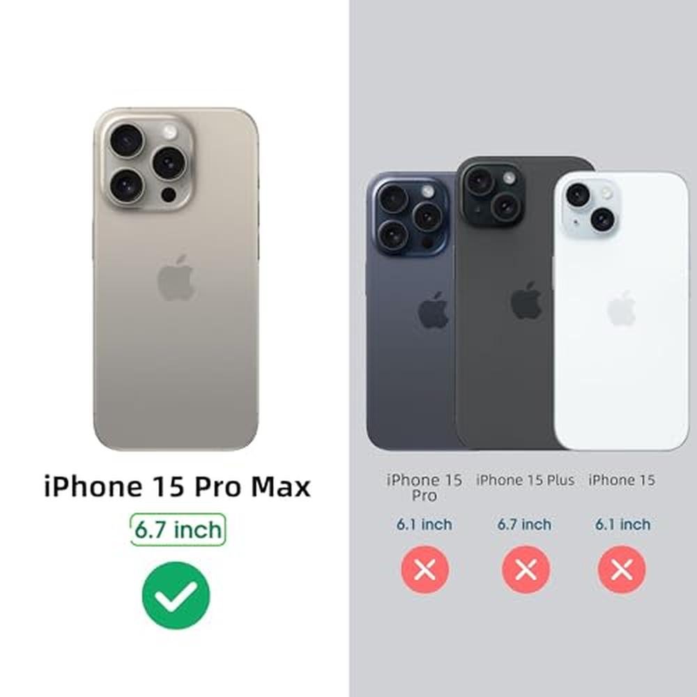 iPhone Case: Arae Magnetic Designed for iPhone 15 Pro Max – Side View