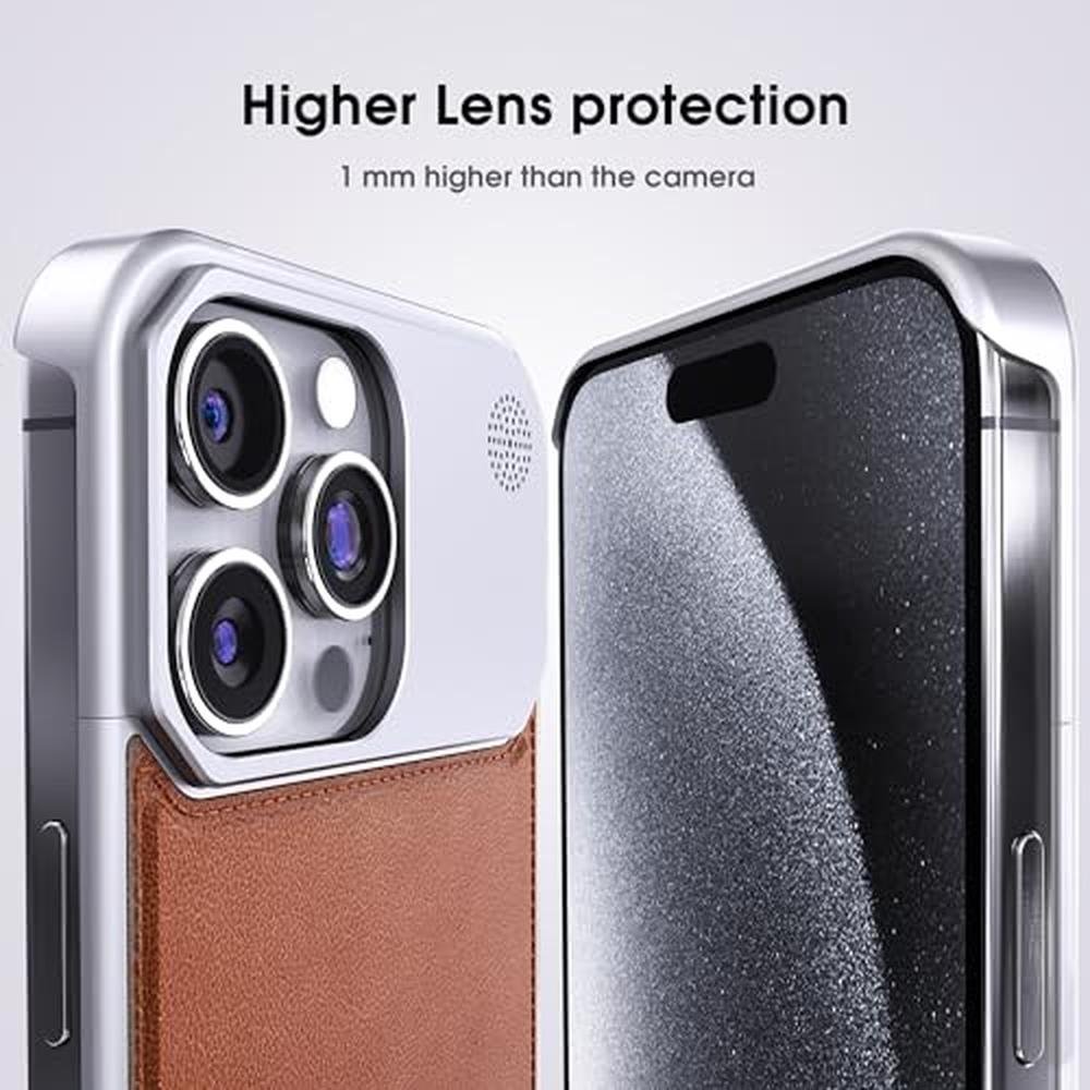iPhone Case: Arae Magnetic Designed for iPhone 15 Pro Max – In Use