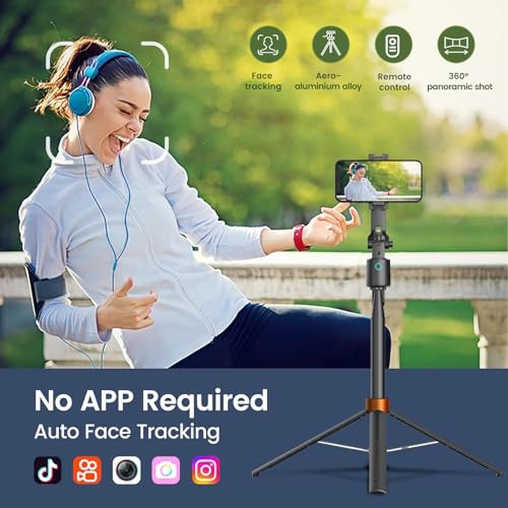 Tripod Arbenlulu: Arbenlulu Face Tracking Tripod for iPhone – Close-up Detail