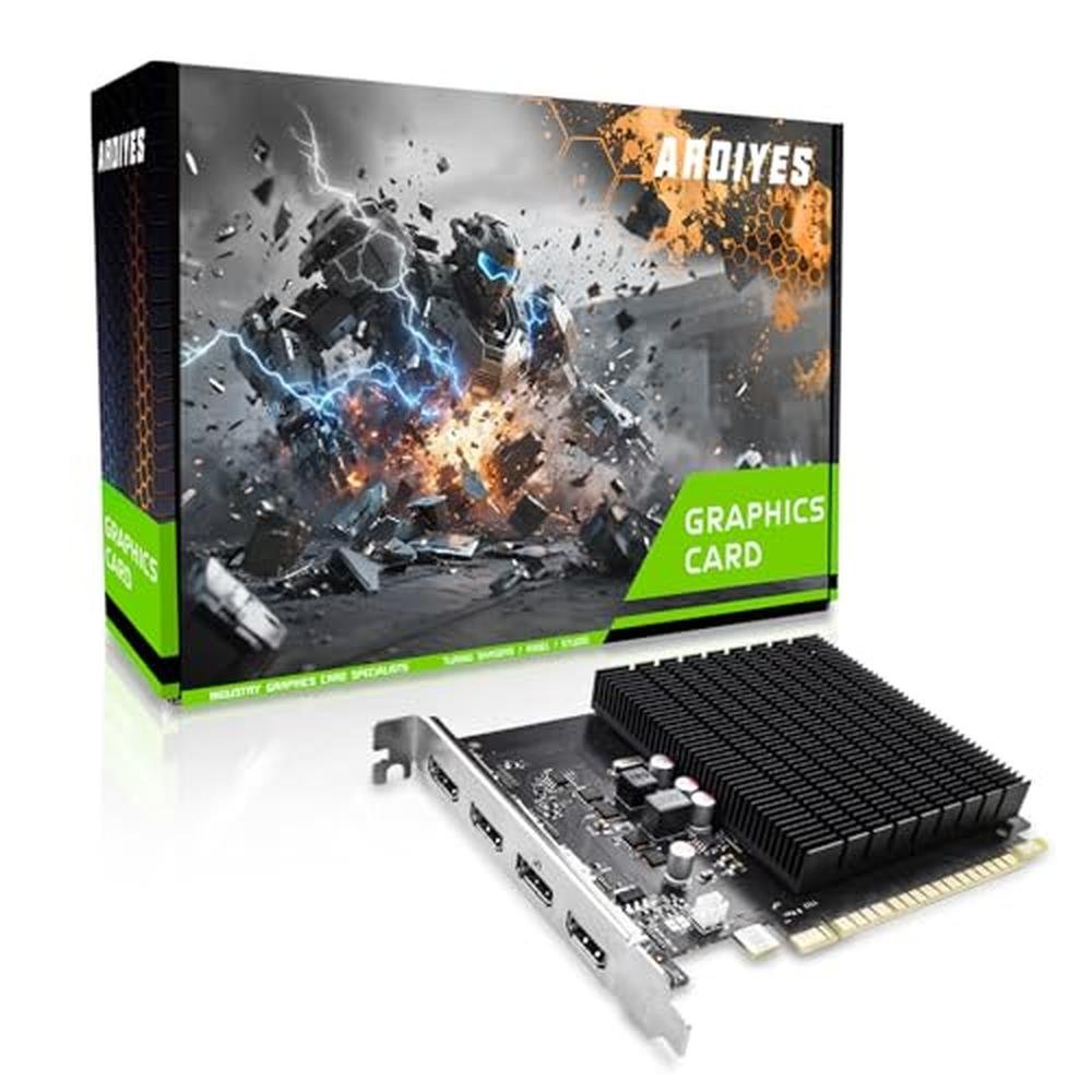 ARDIYES GT 730: 4GB GDDR3 GPU – Front View
