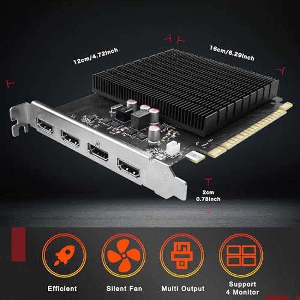 ARDIYES GT 730: 4GB GDDR3 GPU – In Use