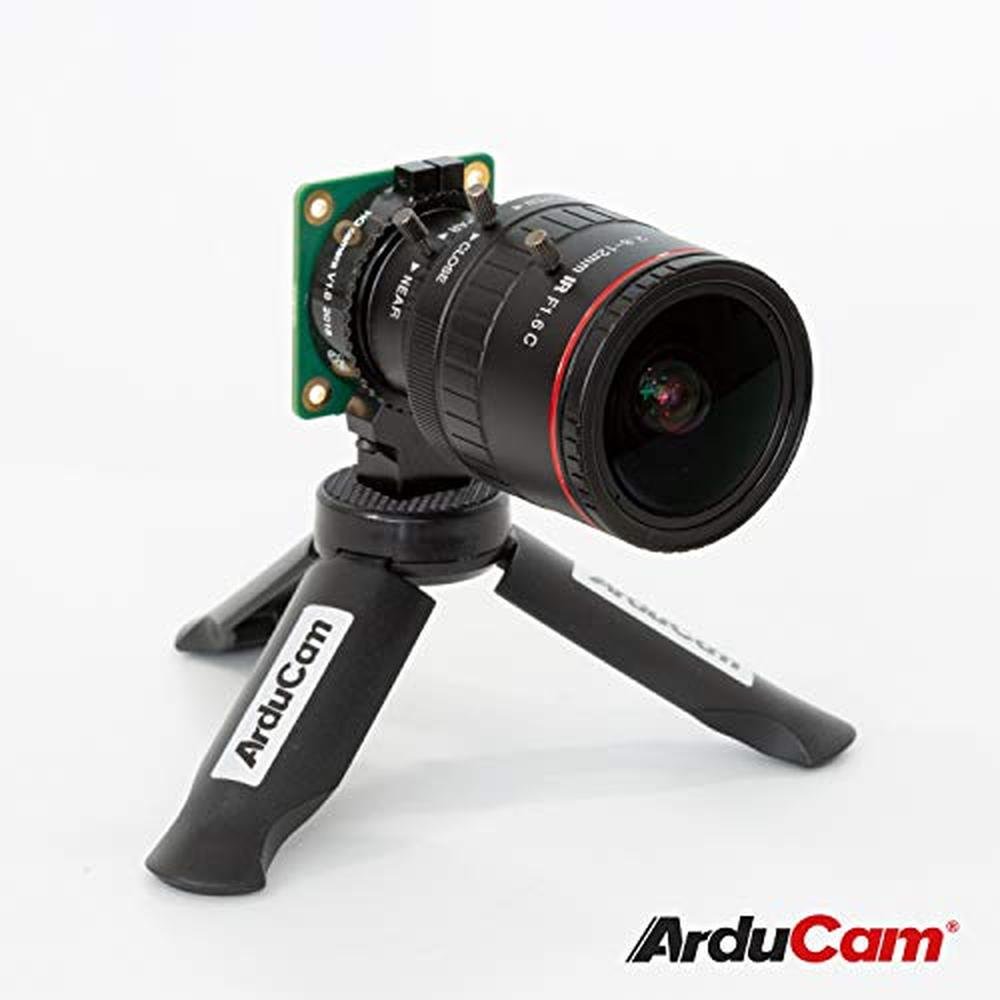 Lens Arducam: Arducam 2.8-12mm Varifocal C-Mount Lens – In Use