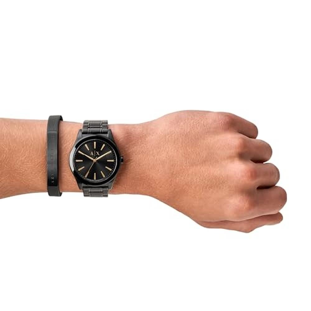 Armani Exchange: AX Men's Black Stainless Steel Watch – Packaging