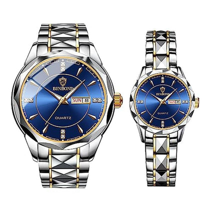 Watches Aroncent: Aroncent Valentines Couple Pair Watches – Front View