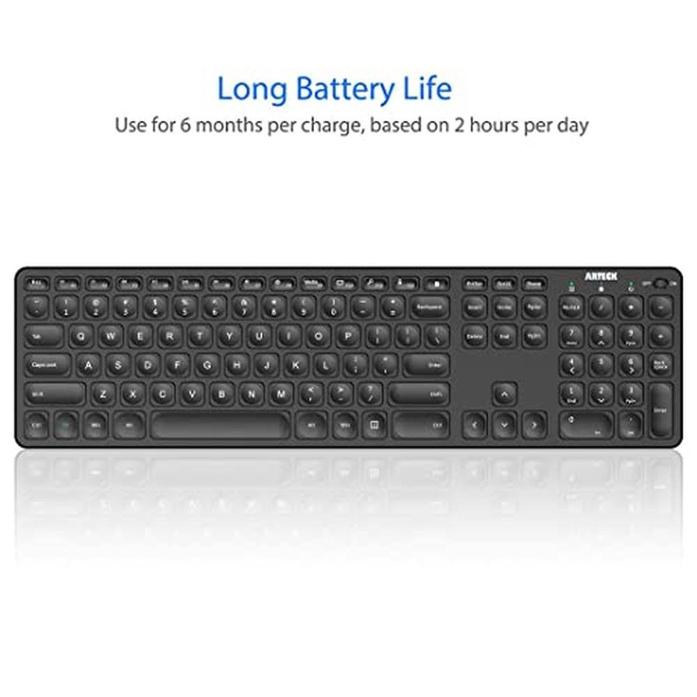 Arteck 2.4G Wireless Keyboard – In Use