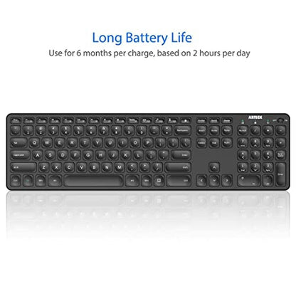 Arteck 2.4G Wireless Keyboard – In Use