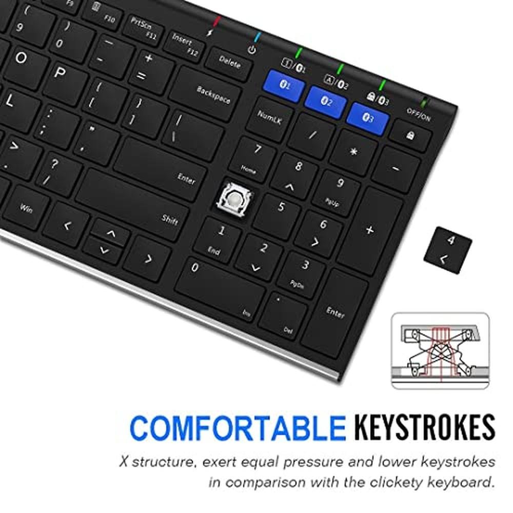 Arteck HB193 Universal Bluetooth Keyboard – In Use