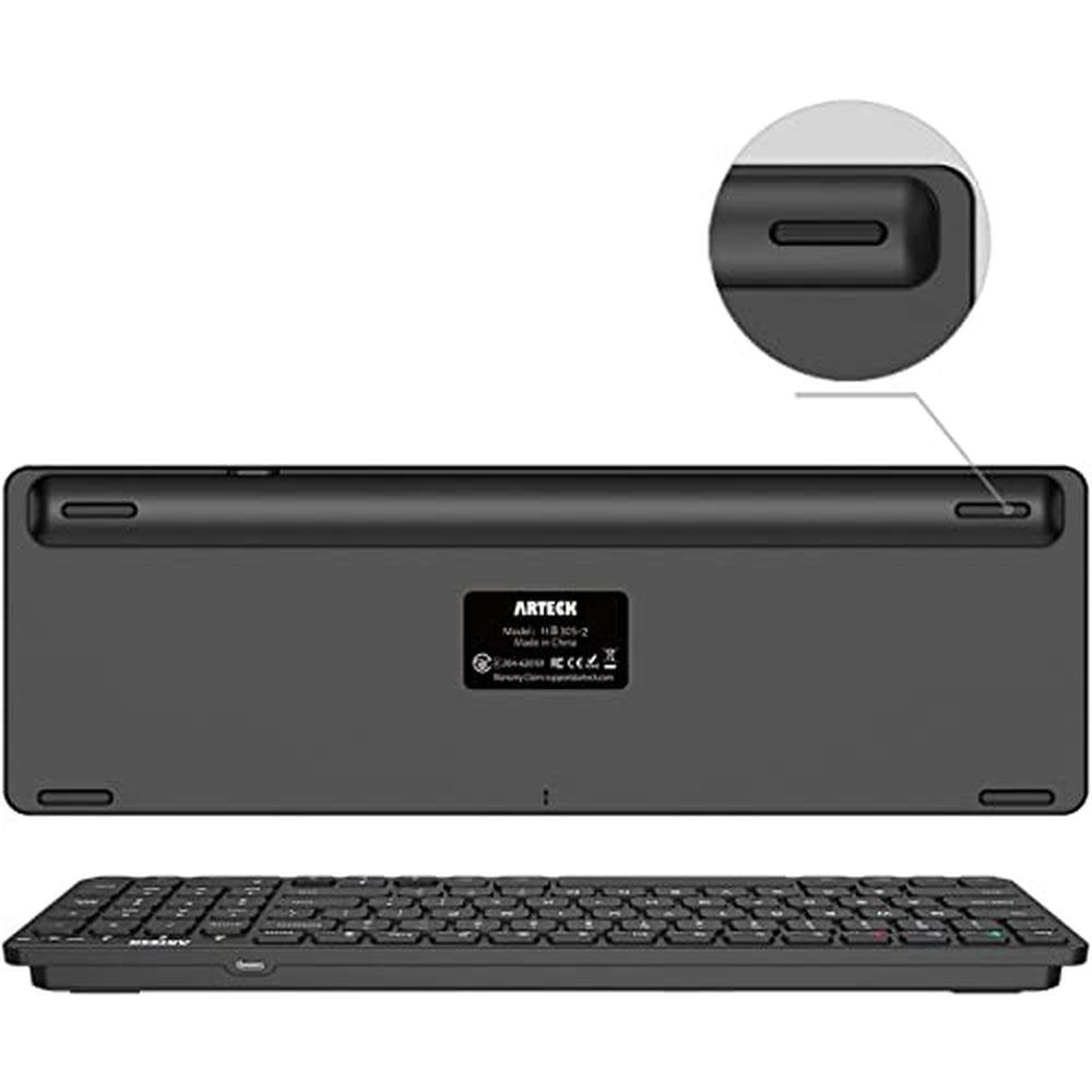 Bluetooth Keyboard: Arteck HB305-2 Ultra-Compact Wireless – Packaging