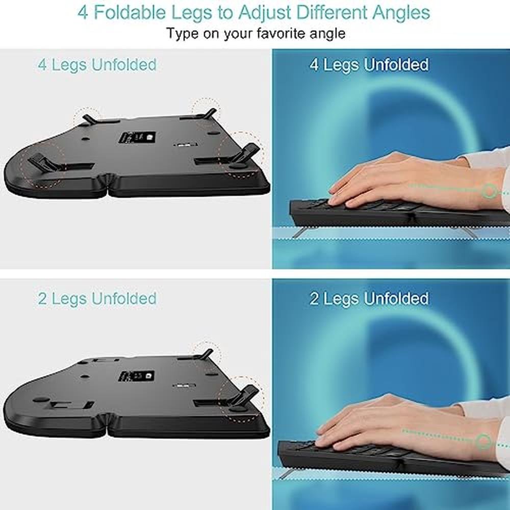 Split Ergonomic Keyboard: Arteck Wireless Ergonomic Split – Packaging