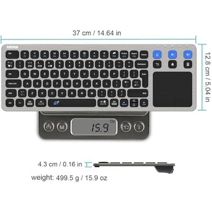 Arteck Universal Keyboard: 2.4G Wireless and Bluetooth – Packaging