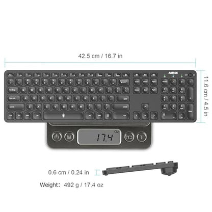 Arteck Universal Backlit 7-Colors Adjustable Brightness – Packaging