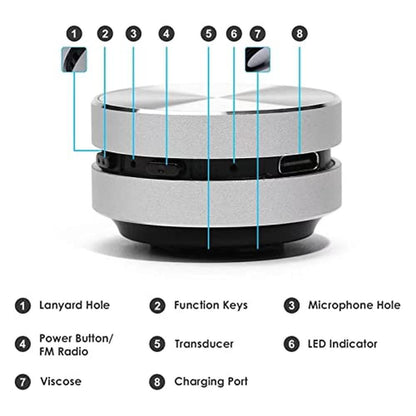 Speaker Bluetooth: Premium Bone Conduction Speaker Stereo – In Use