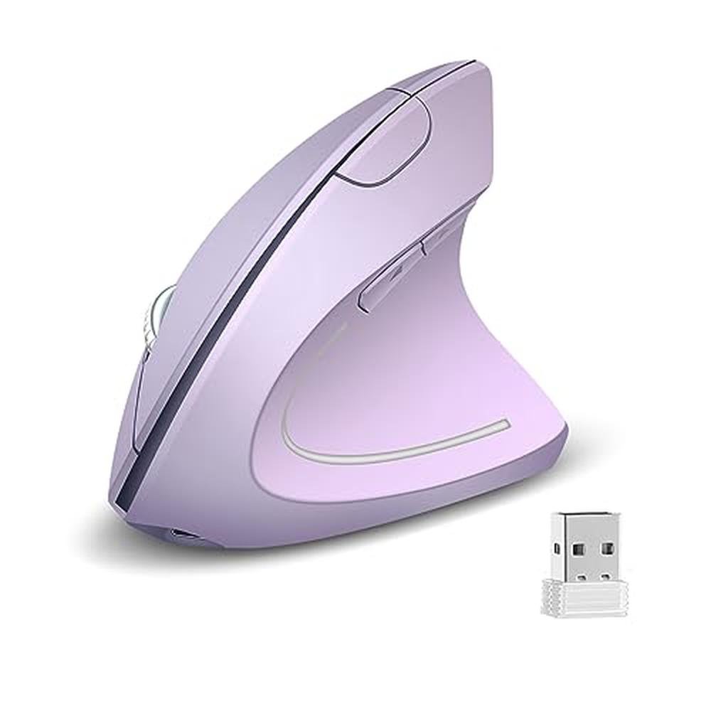 ASOYIOL Ergonomic Wireless Mouse – Front View