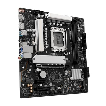 ASRock B860M-X: High-End Micro ATX Motherboard – Side View