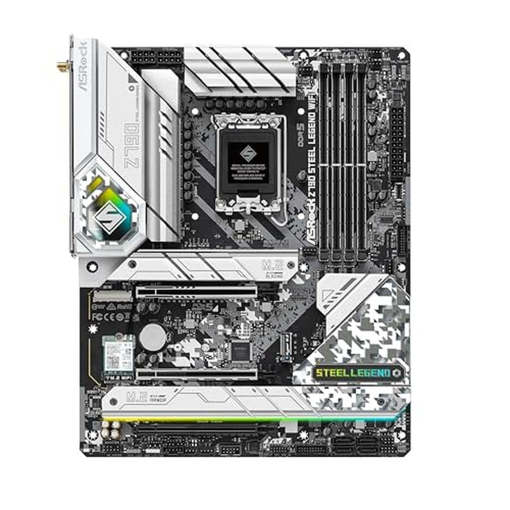 ASRock Z790: ASRock Z790 Steel Legend WiFi – Side View