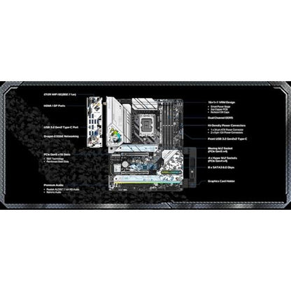 ASRock Z790: ASRock Z790 Steel Legend WiFi – Close-up Detail