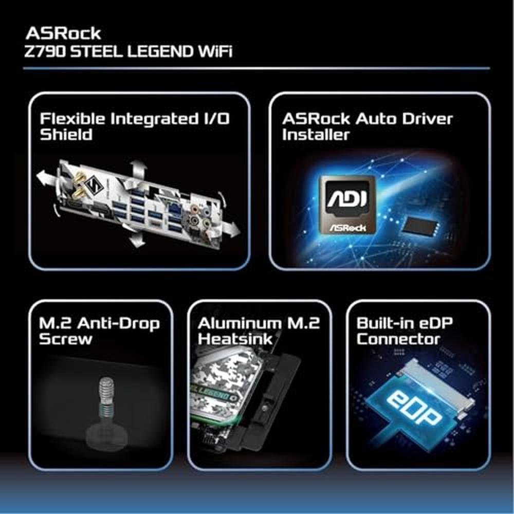 ASRock Z790: ASRock Z790 Steel Legend WiFi – Packaging