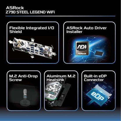 ASRock Z790: ASRock Z790 Steel Legend WiFi – Packaging