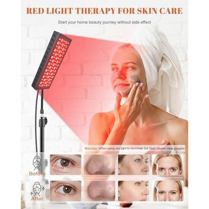 Red Light Therapy Body: Astarexin 75 LED Light Therapy Panel – Side View