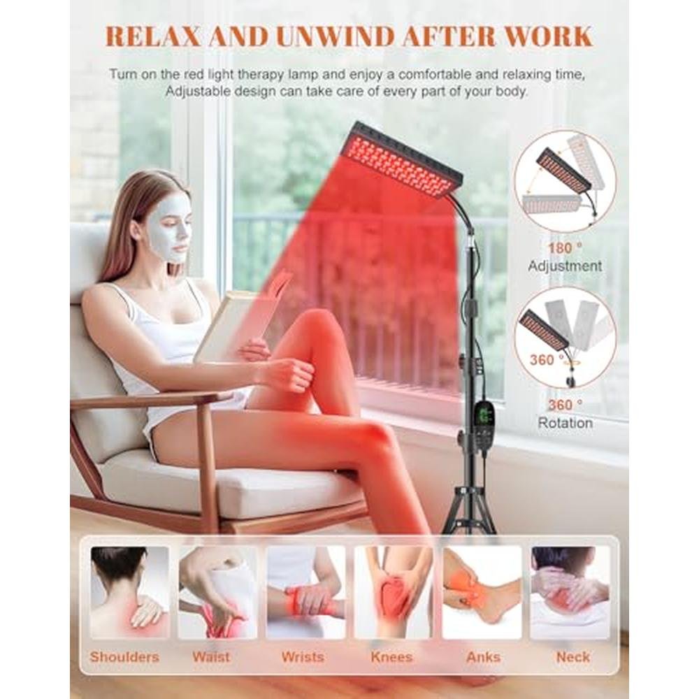 Red Light Therapy Body: Astarexin 75 LED Light Therapy Panel – Close-up Detail