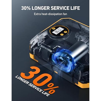 Air Tire Inflator: AstroAI 12V DC Portable Air Compressor – Packaging
