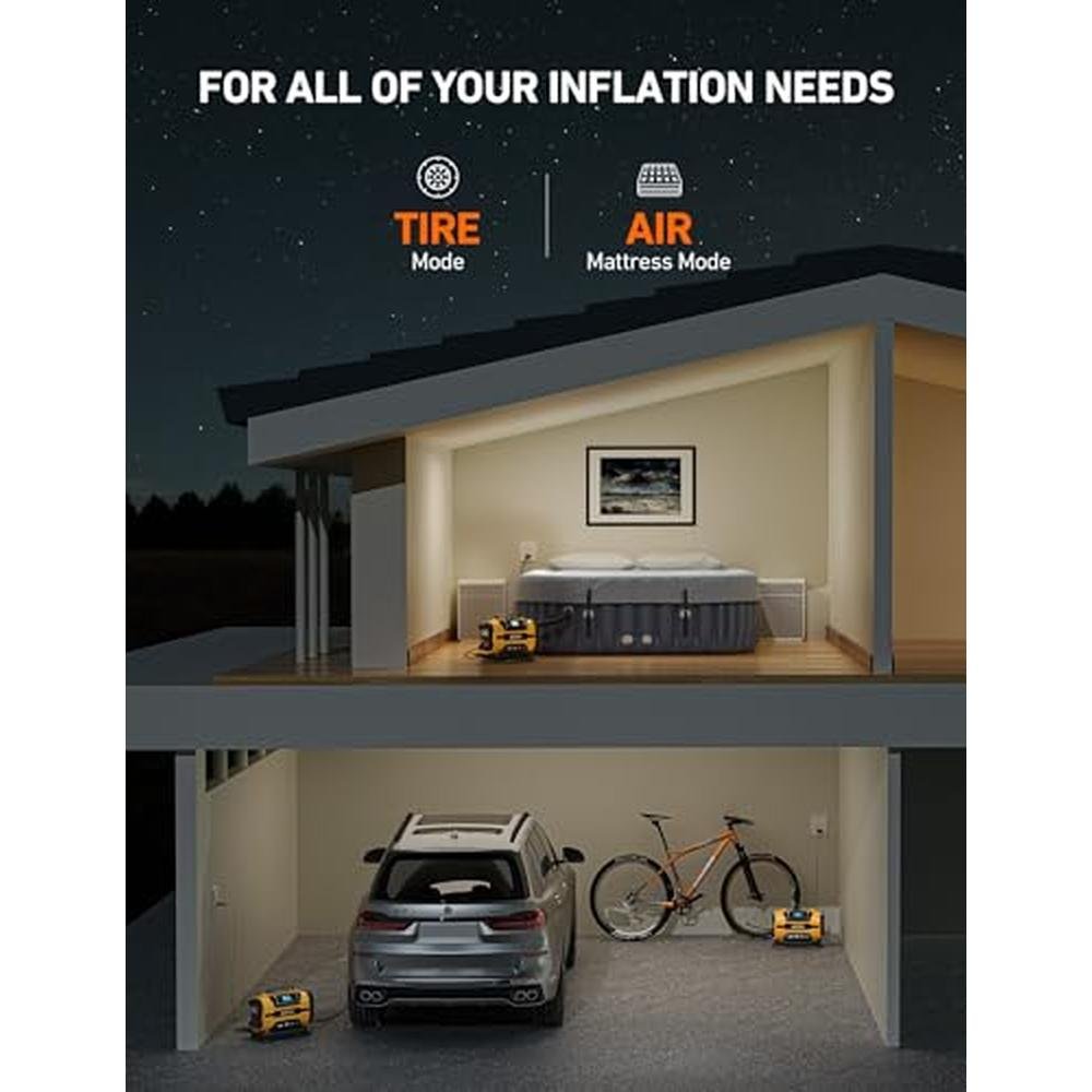 Air Car Accessories: AstroAI Tire Inflator Portable Air – Packaging
