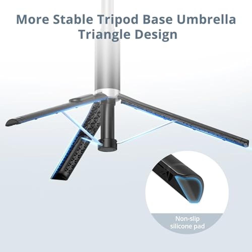 Phone Tripod: ATUMTEK 63 Extendable Selfie Stick Tripod – Close-up Detail