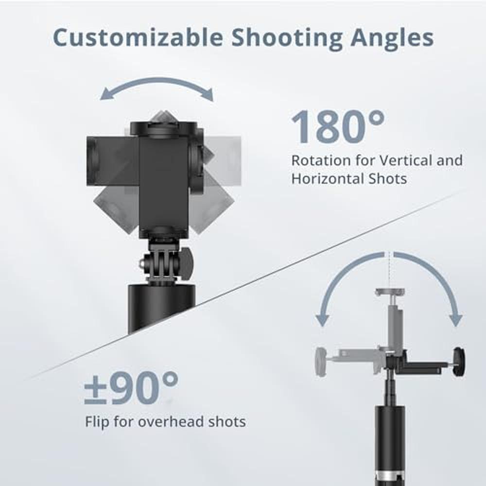 Phone Tripod: ATUMTEK 63 Extendable Selfie Stick Tripod – Packaging