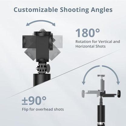 Phone Tripod: ATUMTEK 63 Extendable Selfie Stick Tripod – Packaging