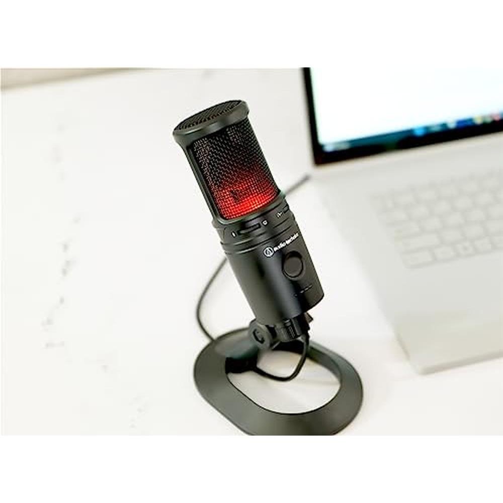 Audio Technica AT2020USBXP: USB Condenser Microphone with – In Use