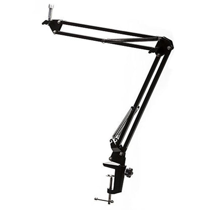 Audio Technica AT2035 Microphone with Knox Gear Pop Filter – In Use