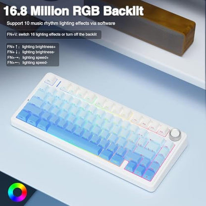 Mechanical Keyboard: AULA F75 Pro Wireless 75% Hot – In Use