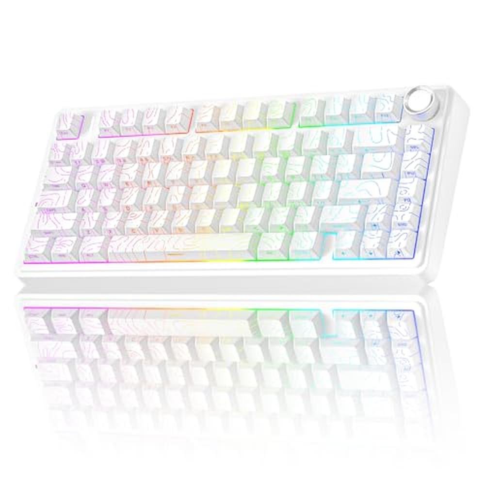 Keyboard AULA: AULA F75 Pro Wireless Mechanical Keyboard – Front View