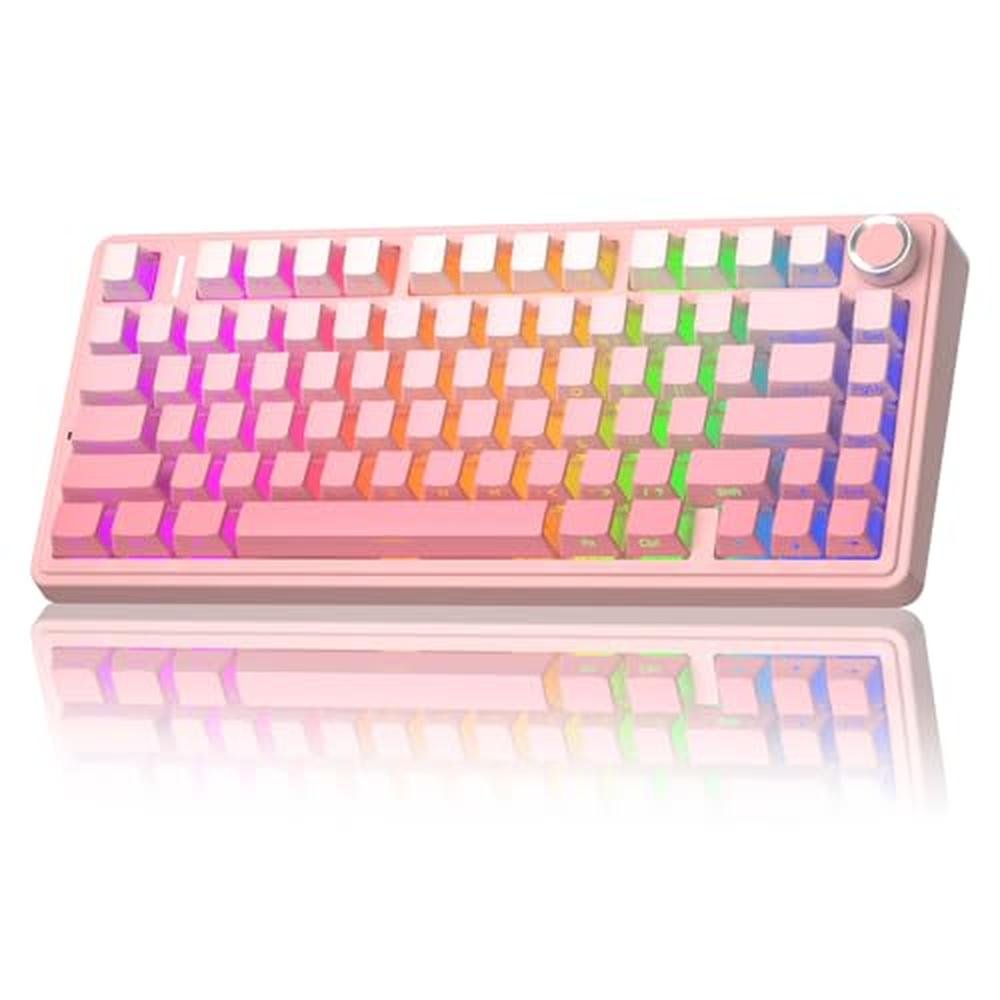 Keyboard AULA: AULA F75 Pro Wireless Mechanical Keyboard – Front View