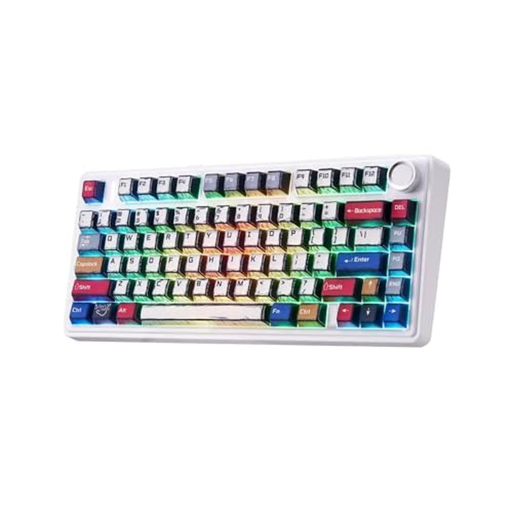 Creamy Keyboard: Aula F75 Wireless Mechanical Keyboard 75% – Front View
