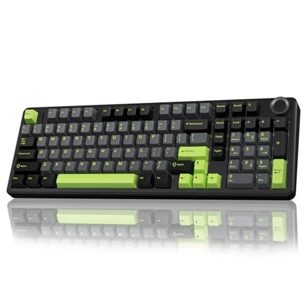 Keyboard AULA F99 Pro: Wireless Mechanical Keyboard with – Front View