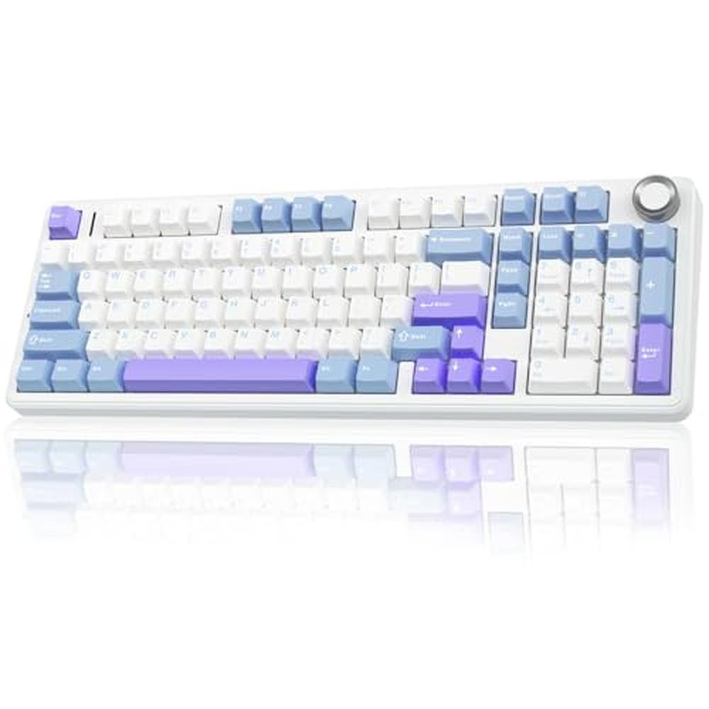 Keyboard AULA F99 Pro: Wireless Mechanical Keyboard with – Front View