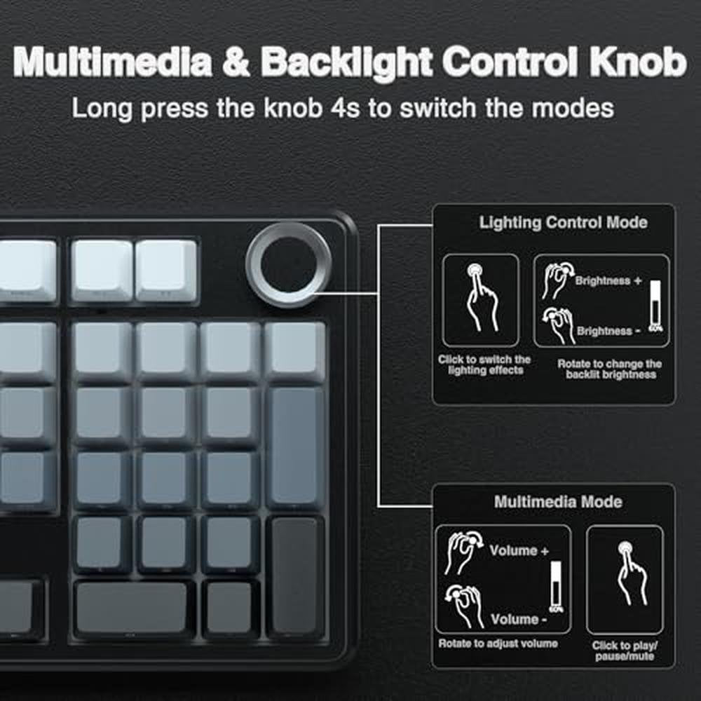 Keyboard AULA F99 Pro Wireless Mechanical – Packaging