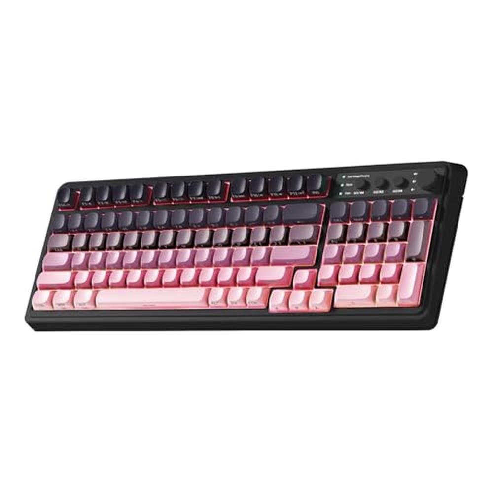Keyboard AULA: AULA F75 Pro Wireless PC Gaming Keyboard – Front View