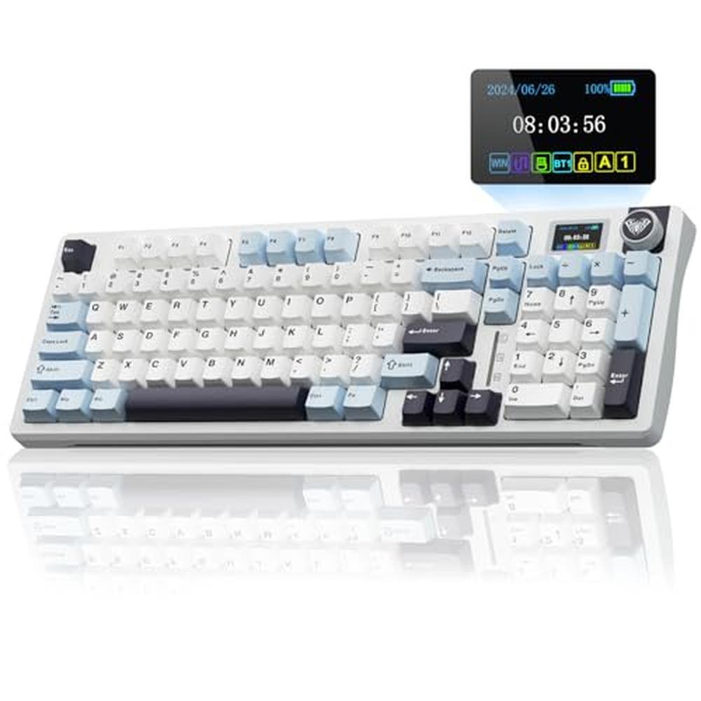 Keyboard AULA: AULA S98 Pro Wireless Mechanical Keyboard – Front View